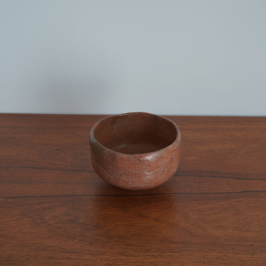 Bol à thé - Raku rouge