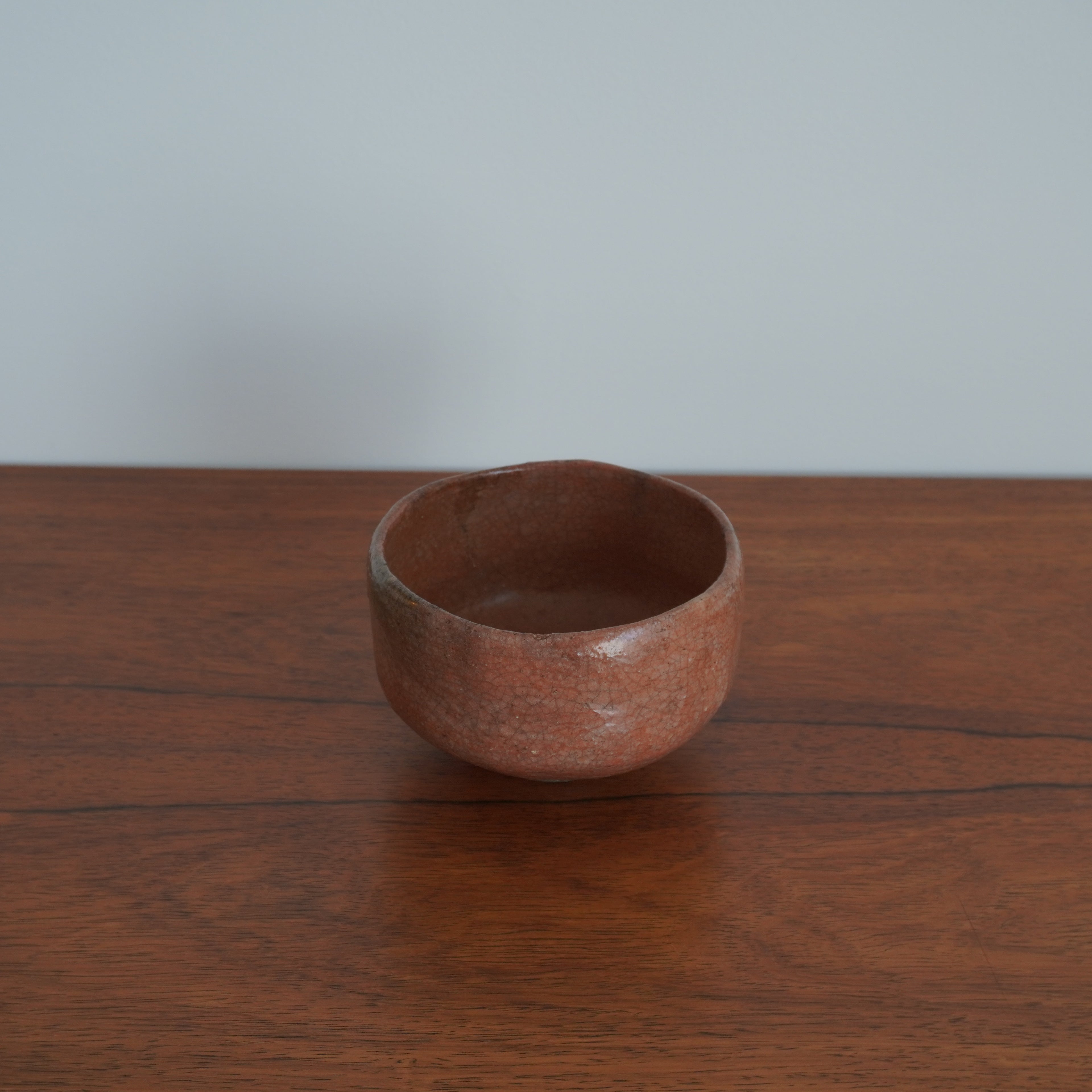 Bol à thé - Raku rouge