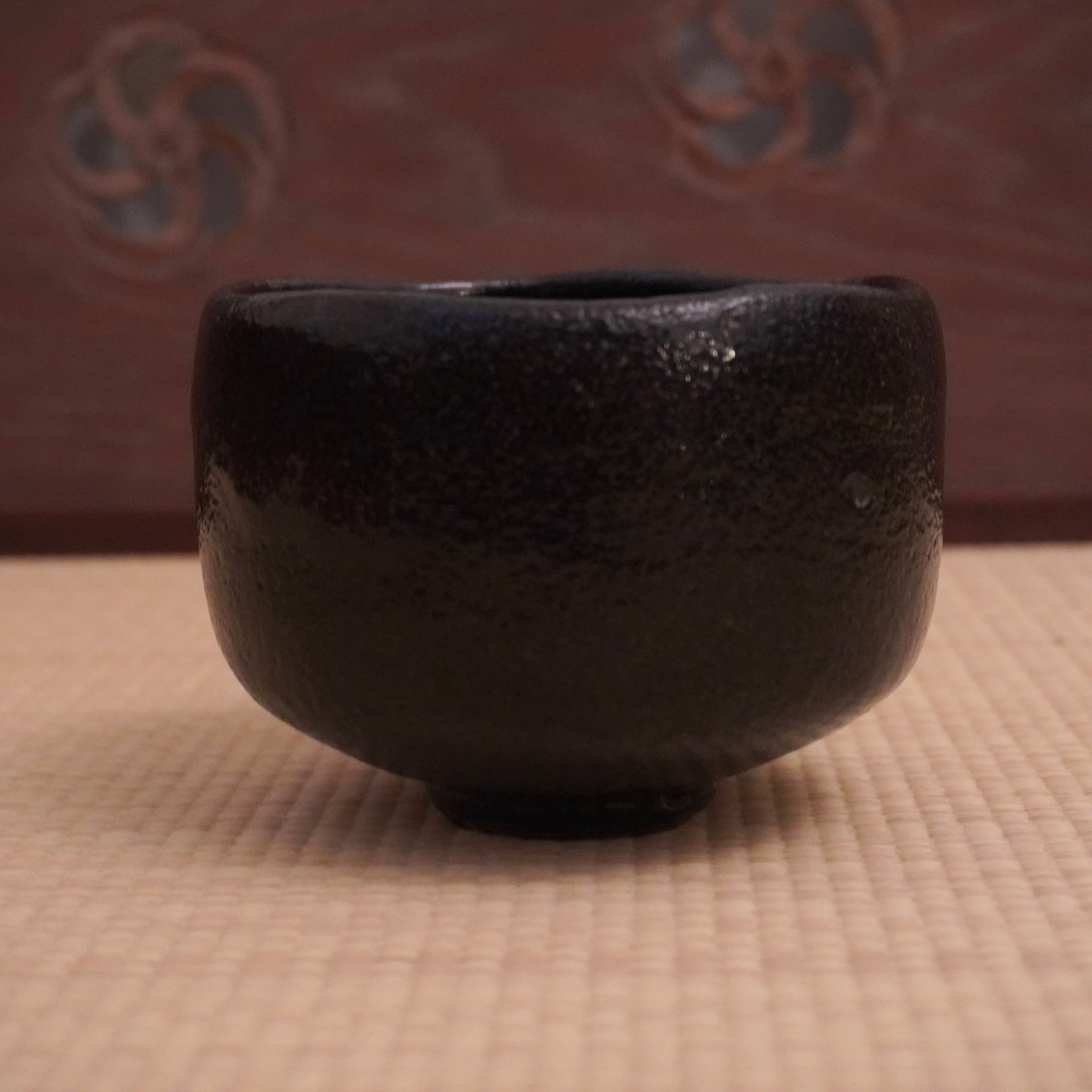 Bol à thé - Raku noir