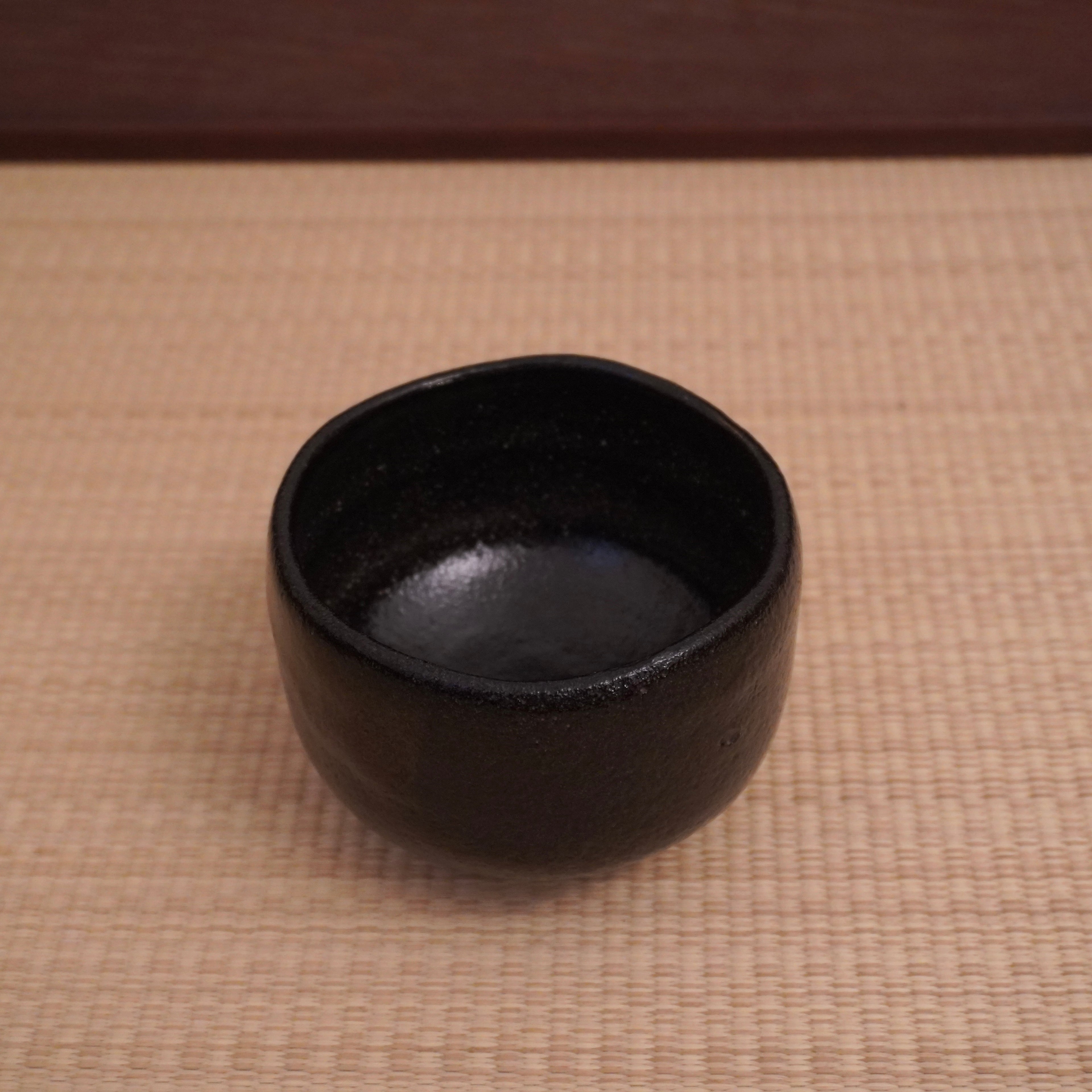 Bol à thé - Raku noir