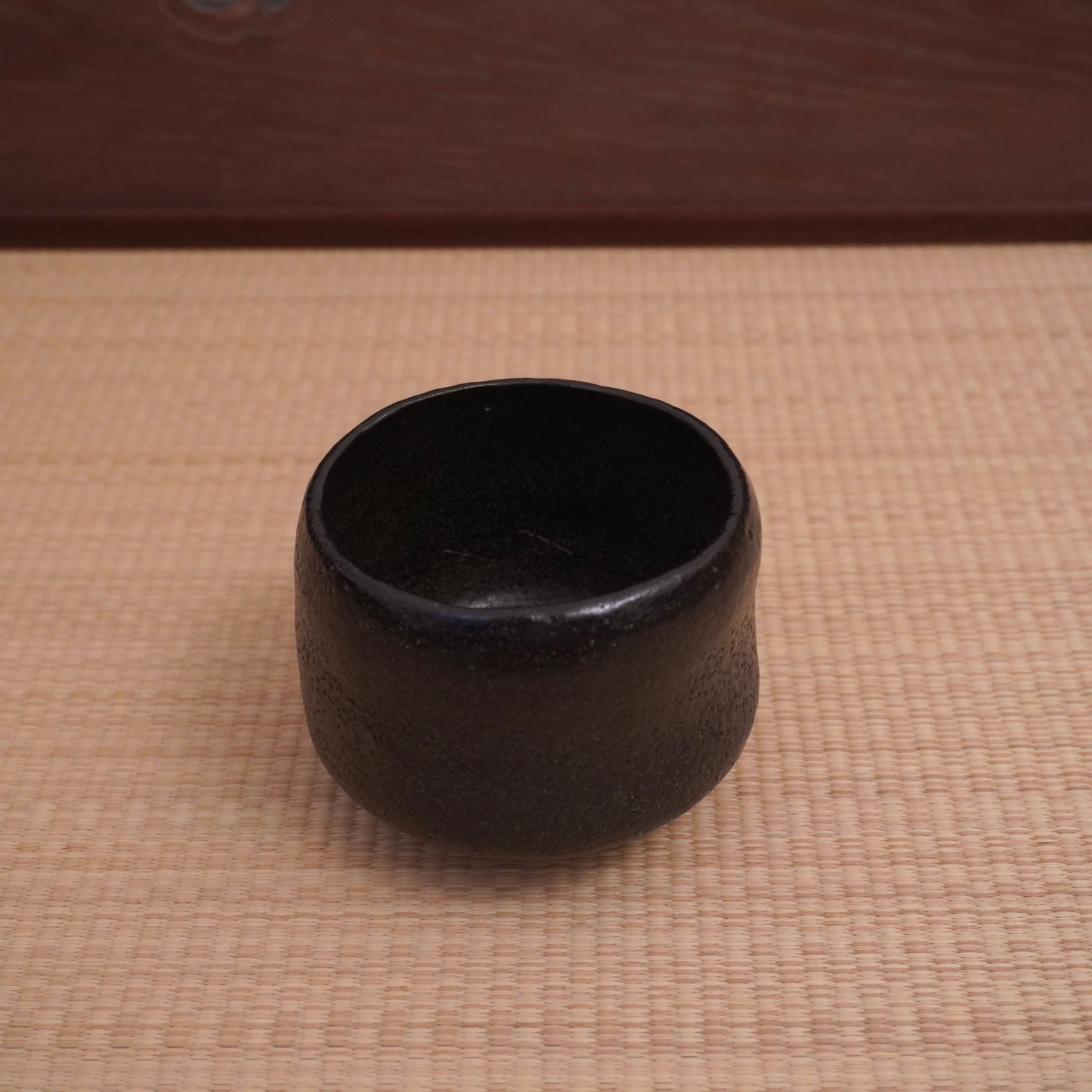 Bol à thé - Raku noir