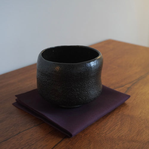 Bol à thé - Raku noir