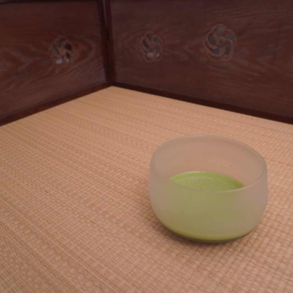 Bol à thé - en verre dépoli