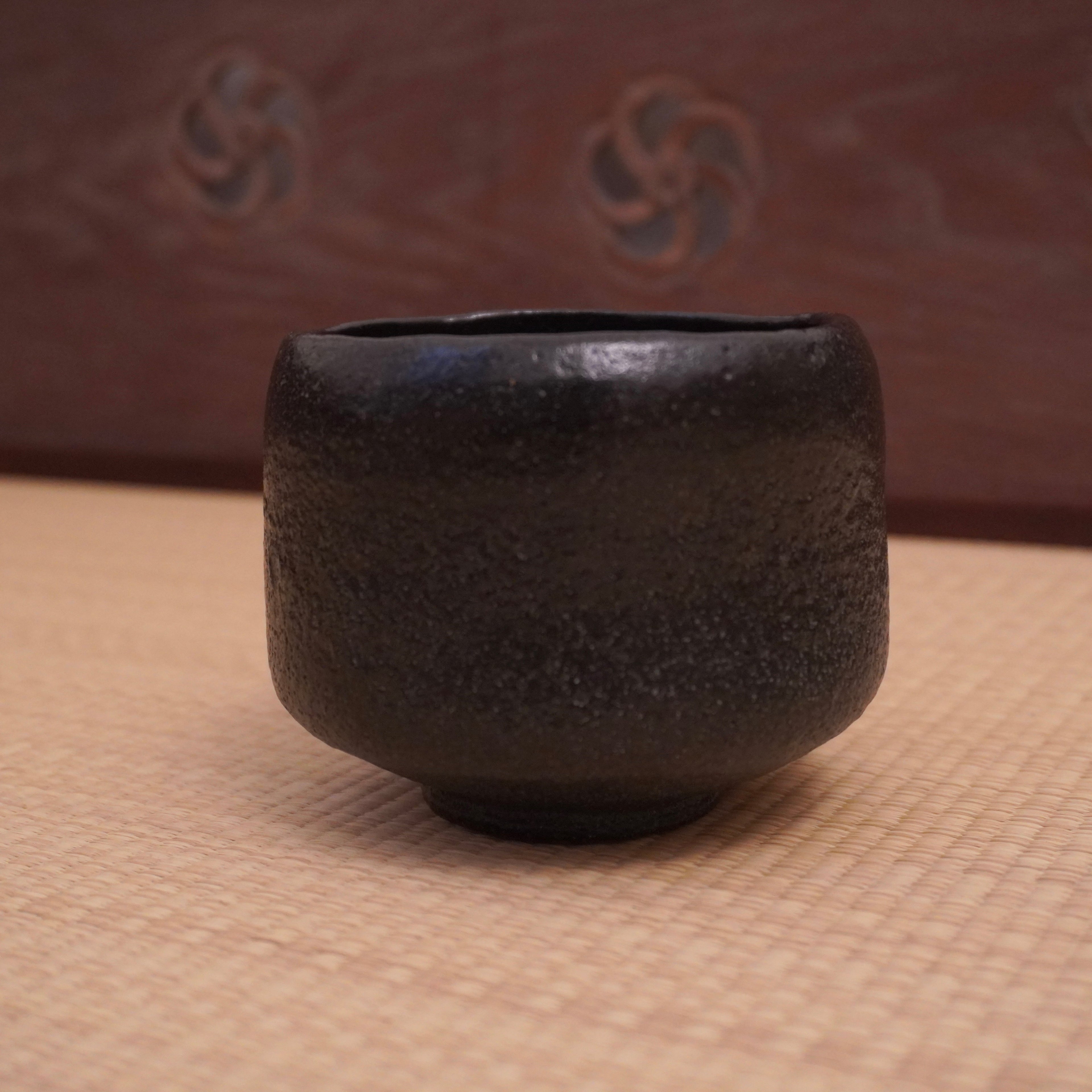 Bol à thé - Raku noir