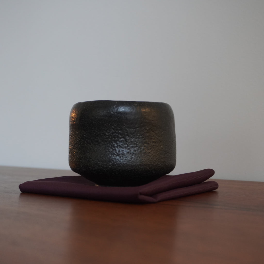 Bol à thé - Raku noir