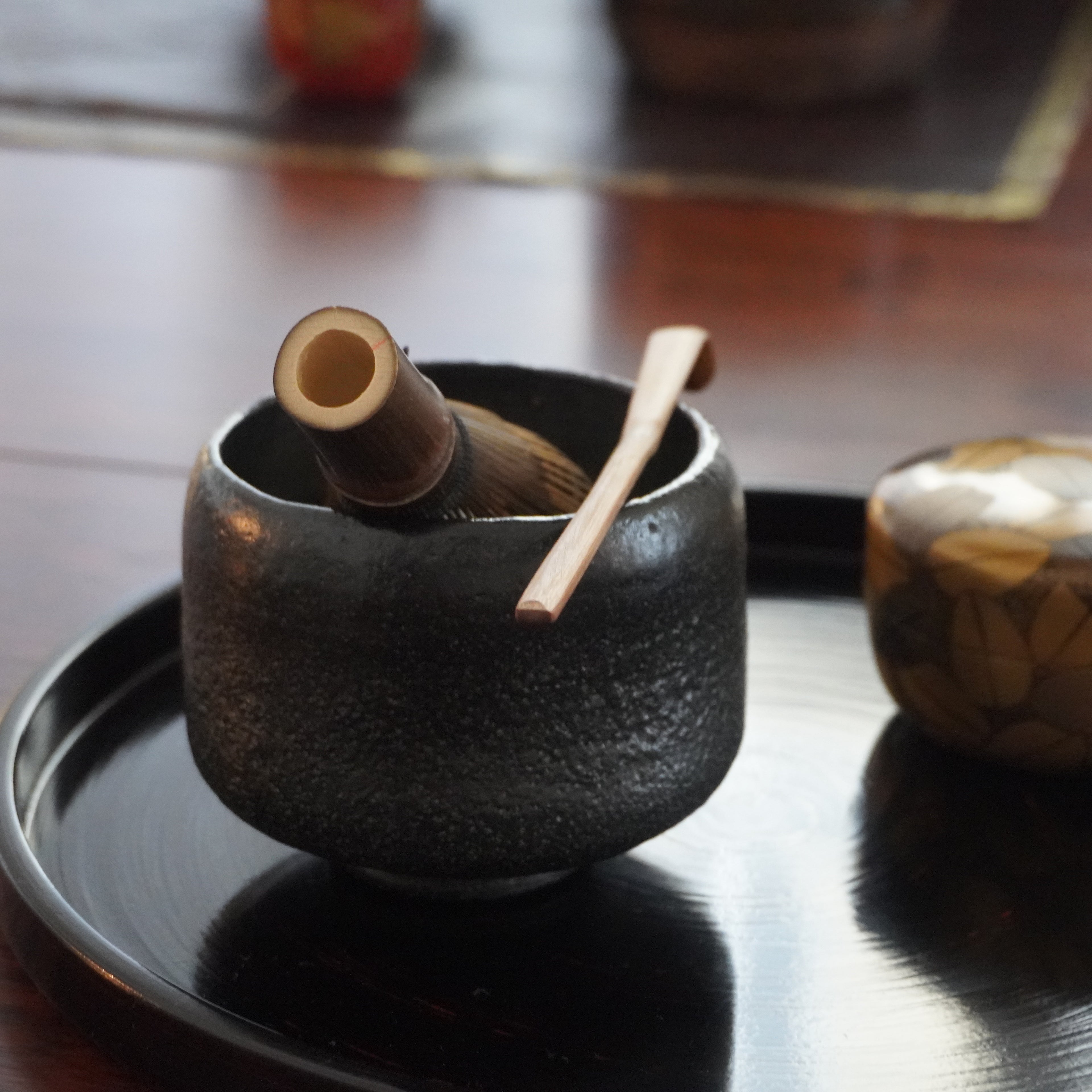 Bol à thé - Raku noir